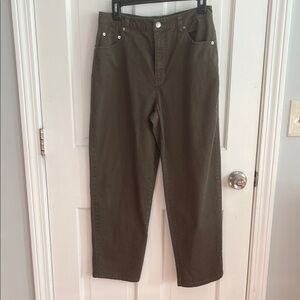 Kim Rogers Olive Green Pants